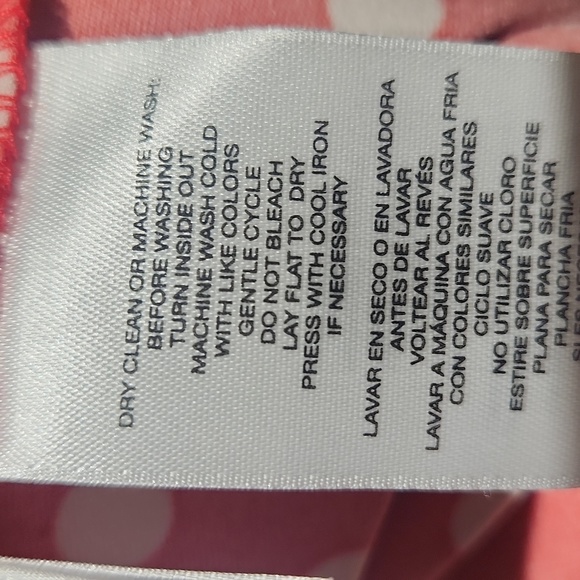 Anne Klein Pinot/ Anne White Polka Dot Stretch Blouse - Picture 6 of 9